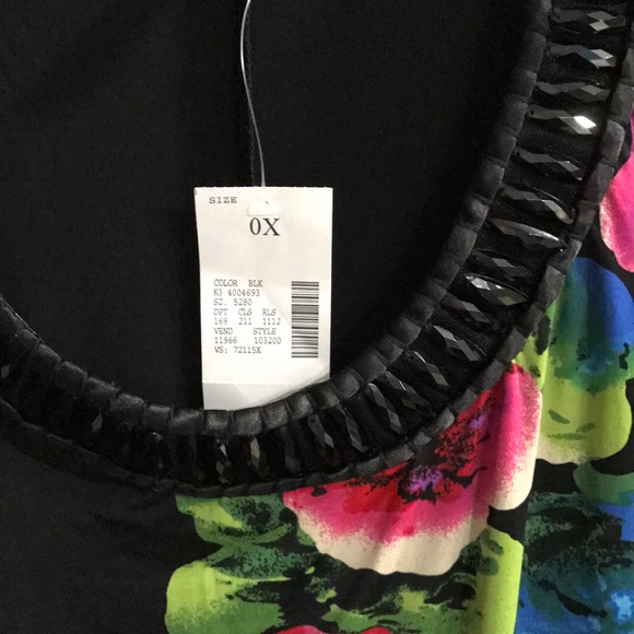 Fashion Bug top, open cold shoulder - Picture 3 of 4